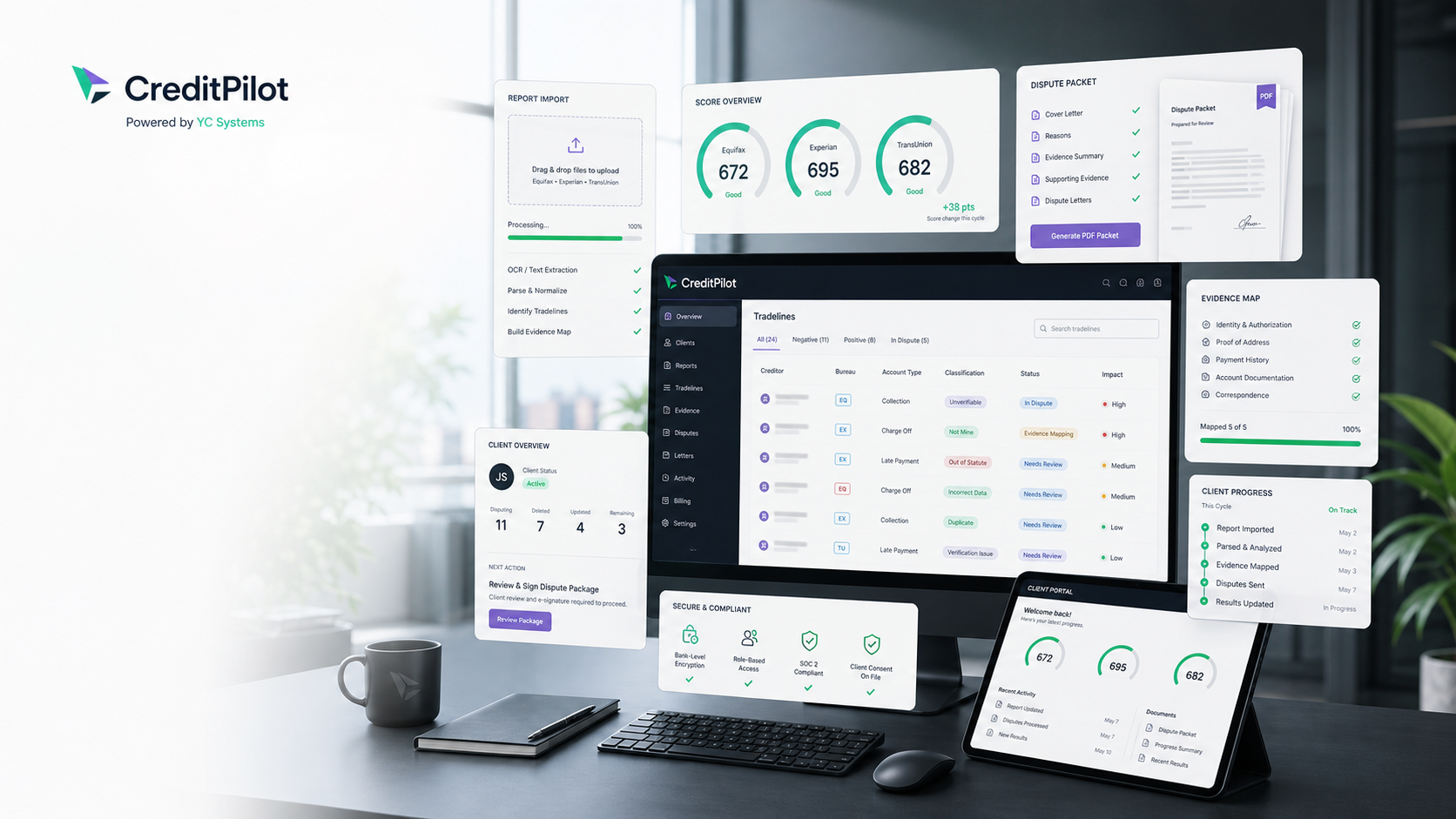 CreditPilot platform concept